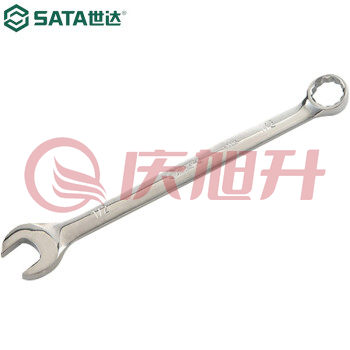 世达（SATA）40109 英制全抛光两用扳手3/4