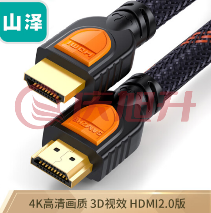 山泽（SAMZHE） 2米SM-8822 数字高清线 HDMI线 SKU：QXS06320