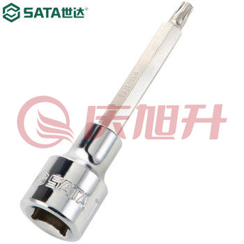 世达（SATA）25107 12.5MM系列100MM长花形旋具套筒T50 SKU：QXS08933