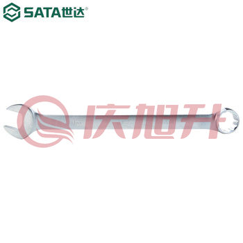 世达（SATA）40244 开口梅花扳手快速扳手 雾面两用扳手 38mm SKU：QXS09125