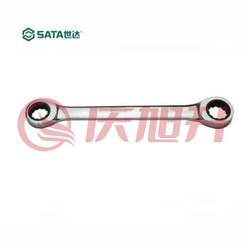 世达（SATA）46200 全抛光双梅花快扳8x10MM SKU：QXS07996