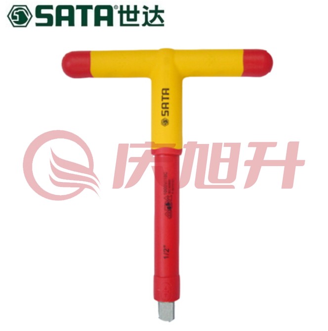 世达（SATA）12940 10MM系列VDE绝缘T型柄200MM SKU：QXS07519