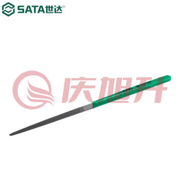 世达（SATA）03995 迷你中齿三角锉185MM SKU：QXS08580