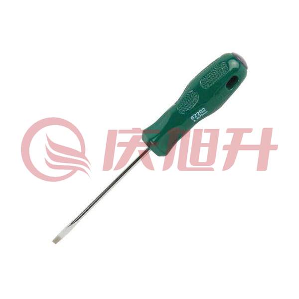 世达（SATA） 62202 一字强磁螺丝刀（优质CR-V铬钒钢刀杆/3.2x75mm） SKU：QXS07607