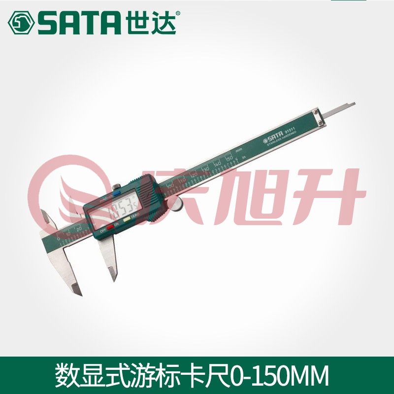 世达（SATA）91511 数显式游标卡尺0-150mm（计价单位：把） SKU：QXS07837