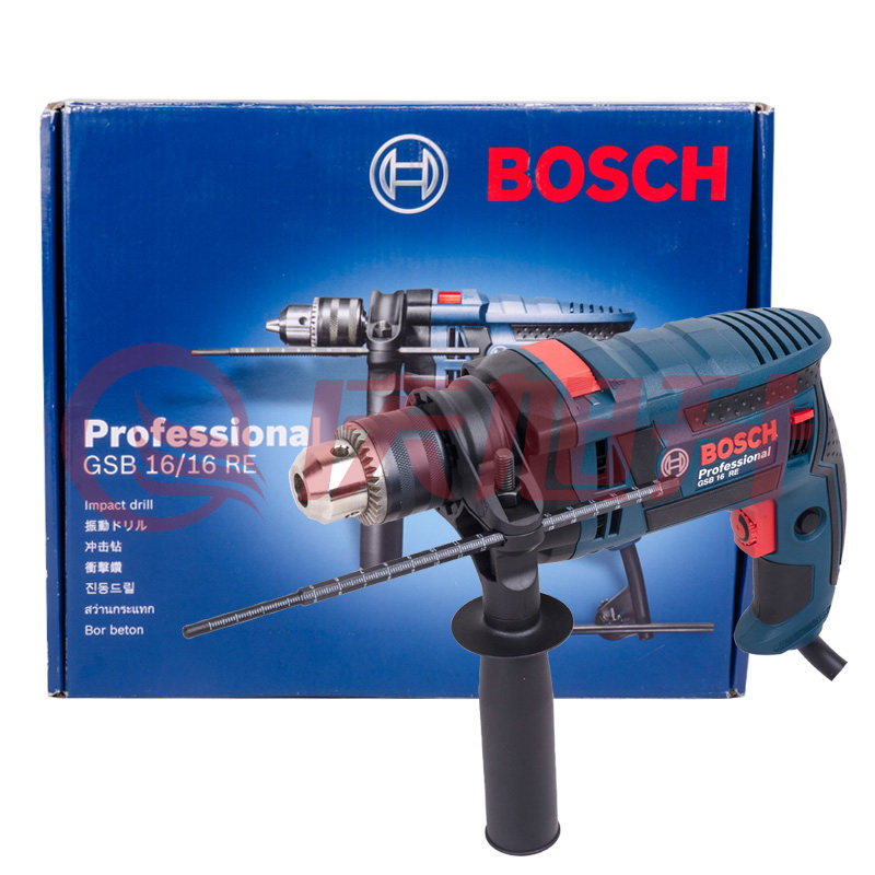 博世（BOSCH）GSB 16 RE 冲击钻手电钻 750瓦多功能电动工具 重载级 SKU：QXS10708