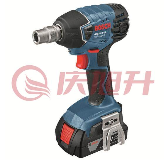 博世（BOSCH）充电式冲击扳手锂电冲击扳手 GDS 18V-LI SKU：QXS10654