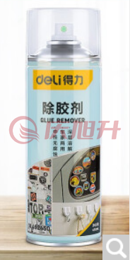 得力(deli) 除胶剂DL492268家车两用清洗剂不干胶去除神器强力地板玻璃粘胶柏油沥青不伤漆清洁剂 除胶剂195g/瓶 SKU：QXS10129