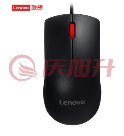 联想（Lenovo）鼠标 有线轻音鼠标 办公鼠标 大红点M220L有线轻音鼠标 台式机鼠标 笔记本鼠标 SKU：QXS09910