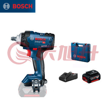 博世（BOSCH）GDS 18V-400 无刷锂电冲击扳手 充电式电动扳手风炮 5.0Ah电池1 SKU：QXS10746