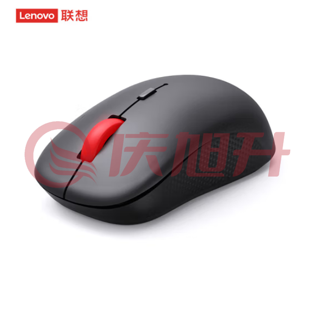 联想(Lenovo) M25 蓝牙鼠标 轻音按键 便携无线鼠标 蓝牙5.0/3.0 黑（仅蓝牙连接) SKU：QXS09889