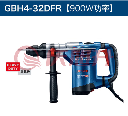 博世(BOSCH) GBH 4-32 DFR 电钻/电锤/电镐三功能四坑电锤 SKU：QXS10689