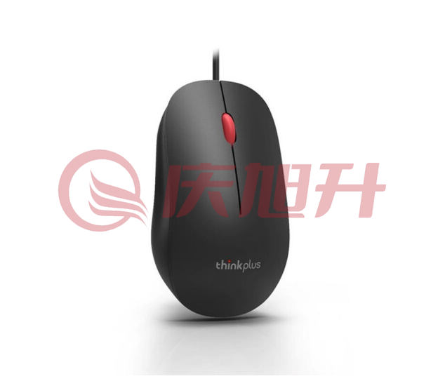 联想(Lenovo)thinkplus M80 有线USB鼠标 SKU：QXS09914