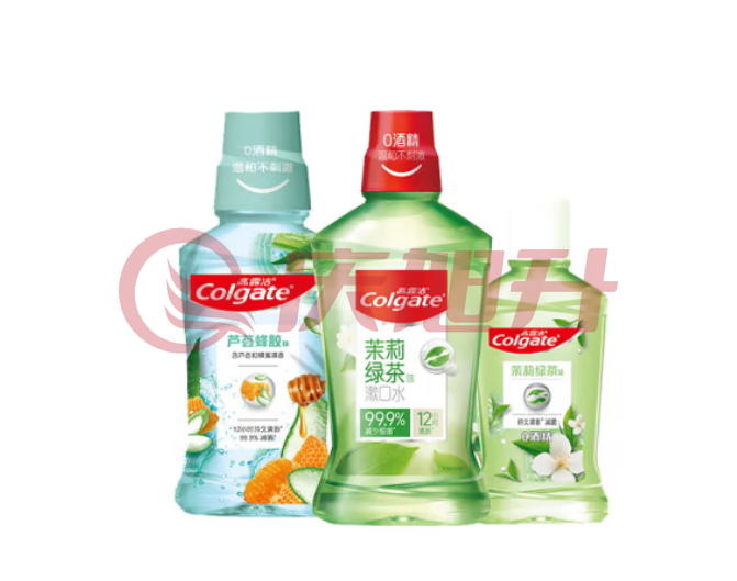 高露洁（Colgate）芦荟蜂胶500ml*1+茶健漱口水500ml*1+茶健漱口水100ml*1套装 SKU：QXS10445