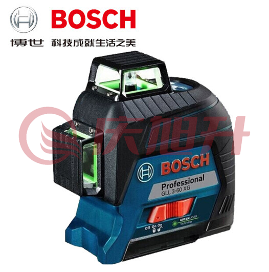 博世(BOSCH)GLL 3-60 XG 专业级绿光水平仪 官方标配 SKU：QXS10659