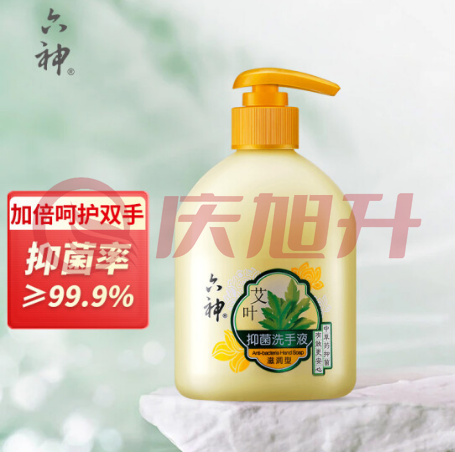 六神【艾叶抑菌】洗手液500ml SKU：QXS10148