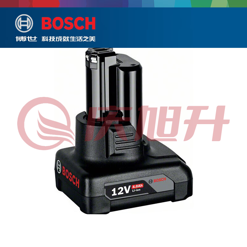 博世（BOSCH）12V通用型插入式锂电池博世电动工具专用 4.0Ah×1 SKU：QXS10788