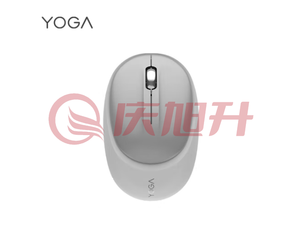 联想YOGA M5 无线蓝牙双模鼠标 办公鼠标 便携充电鼠标 支持USB-C充电接口月白 SKU：QXS09964