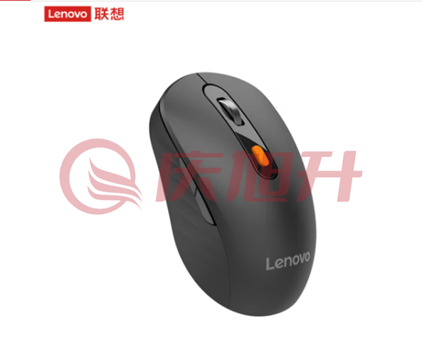 联想(Lenovo) 无线蓝牙双模充电鼠标 蓝牙5.0/3.0 便携办公鼠标 人体工程学设计 Howard2022款理性黑充电版 SKU：QXS09960