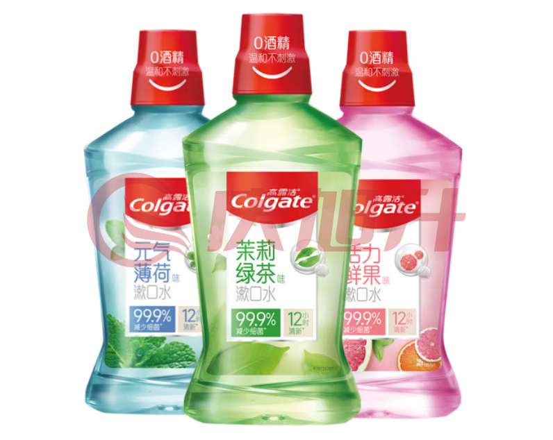 高露洁（Colgate）茶健漱口水500ml+冰爽漱口水500ml+鲜果漱口水500ml套装 SKU：QXS10444