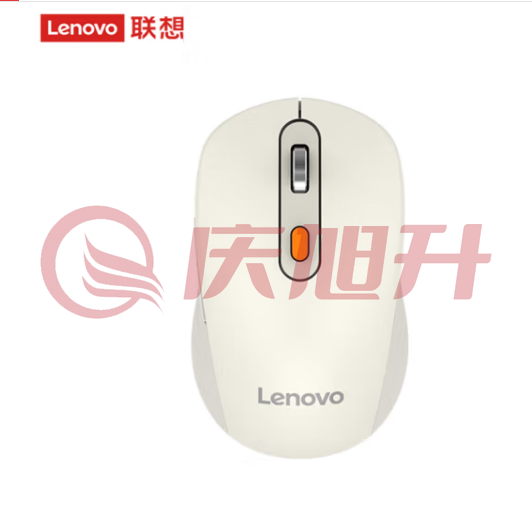 联想(Lenovo) 无线蓝牙双模充电鼠标 蓝牙5.0/3.0 便携办公鼠标 人体工程学设计 Howard2022款樱花白充电版 SKU：QXS09961