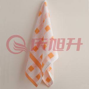 洁丽雅 毛巾 6237-1 76cm*34cm 1/120 桔色 SKU：QXS10215