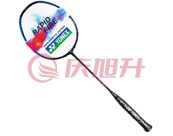 YONEX尤尼克斯羽毛球拍5U全碳素NF-680冰钴蓝24磅65线含手胶 SKU：QXS09579