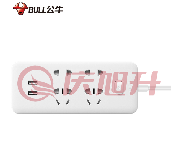 BULL/公牛接线板 GN-UUA122 1.5M吸(新国标） SKU：QXS10844