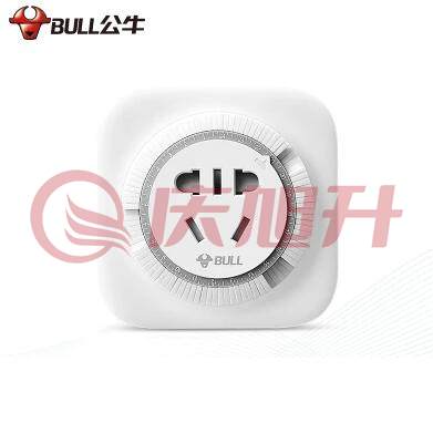 公牛（BULL)?GND-2D 定时器插座机械式24小时定时开关/16A250V SKU：QXS10848