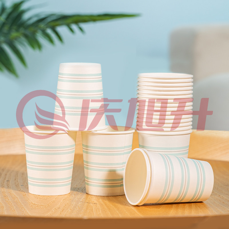 得力 一次性纸杯228ml (50只/包) 19203 SKU：QXS11340