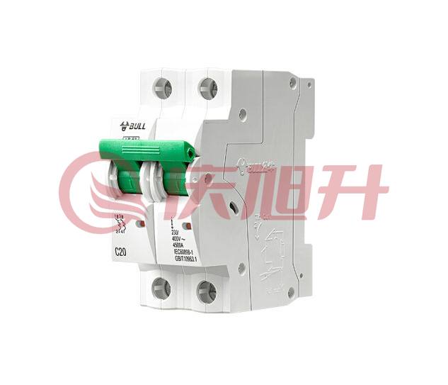 公牛(BULL) 空气开关 2P小型断路器 2P双极双进双出20A 家用电源空开LB-63C20/2 SKU：QXS10831