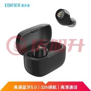 漫步者（EDIFIER）TWS1 真无线蓝牙耳机 黑色 SKU：QXS11579