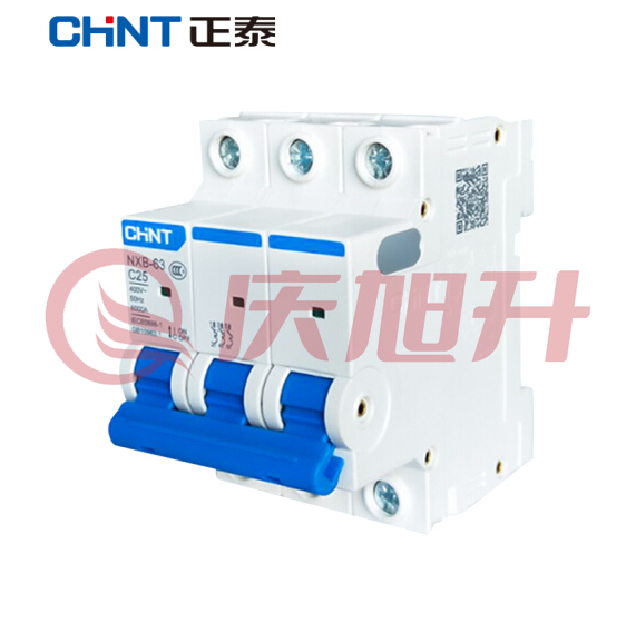 正泰  (CHNT)NXB-63-3P-C25 家用空气开关 过载空气开关 SKU：QXS11716