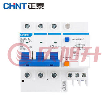 正泰  (CHNT)NXBLE-63-3 P 小型漏电保护断路器 漏保空气开关 NXBLE-63-3P-C50 SKU：QXS11658