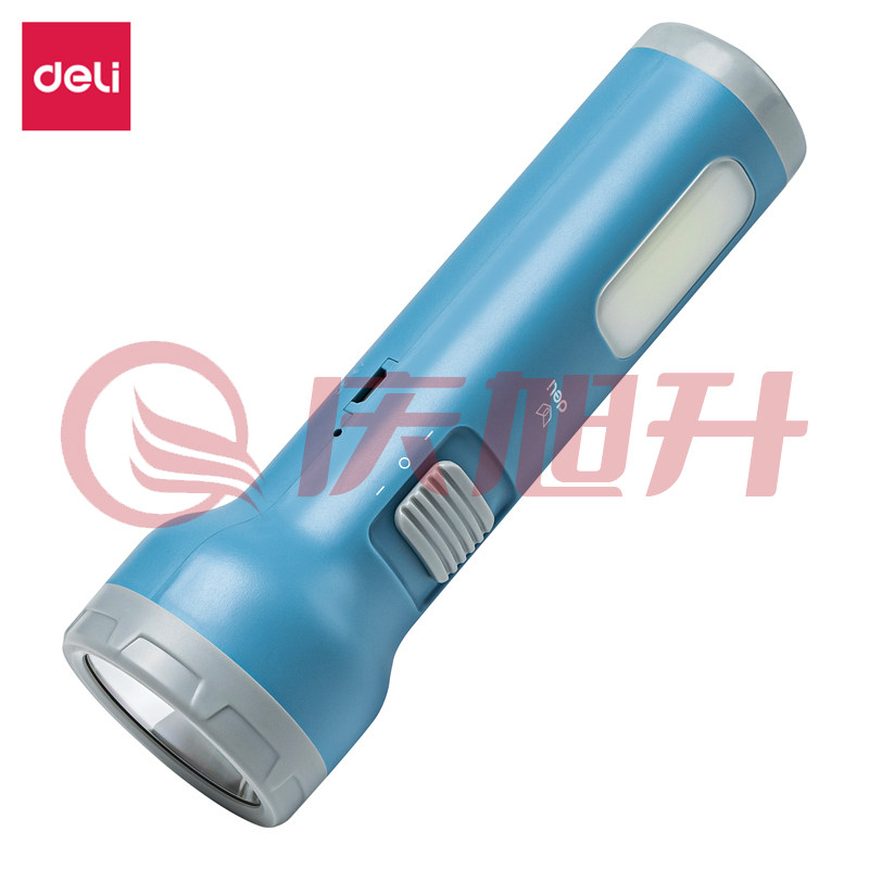 得力3662A_LED手电筒(蓝色)(卡) SKU：QXS11841