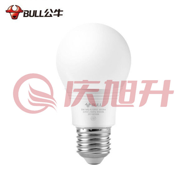 公牛 LED灯泡 节能球泡灯 E27螺口球泡灯 5W球泡白光6500K 物业|工程|工地|工业. SKU：QXS11804