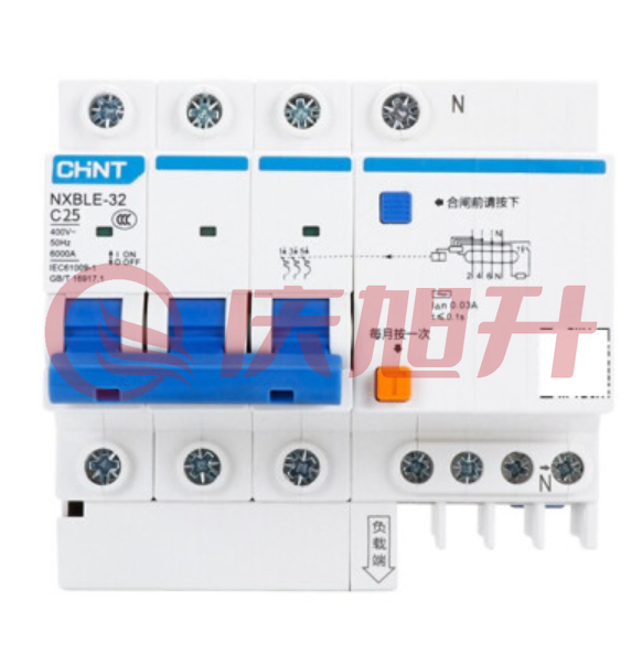 正泰(CHNT)小型漏电保护断路器 NXBLE-32-3P+N-C25 SKU：QXS11653