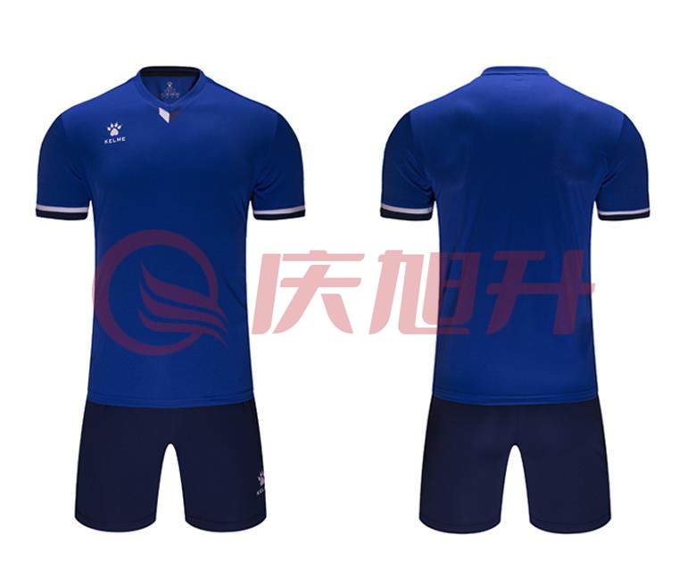 卡尔美(KELME)3873001   儿童款短袖足球服 120-160 SKU：QXS12253