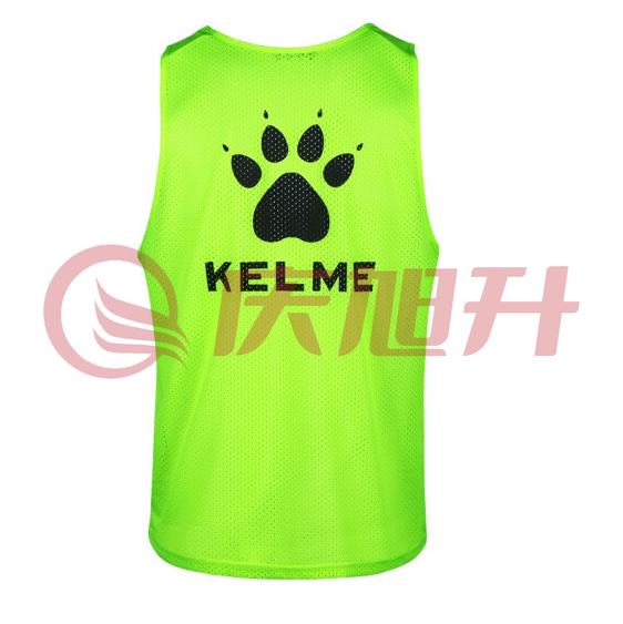 卡尔美/KELME  8051BX1001 足球专业训练背心  对抗服超薄背心 SKU：QXS12265