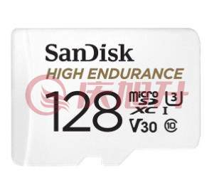 闪迪 TF存储卡 SDSQQNR-128G-ZN6IA 128GB 行车记录仪安防监控专用内存卡 SKU：QXS12165