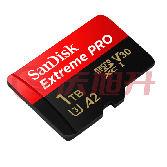 闪迪A2 1TB TF(MicroSD)存储卡 V30 U3 4K至尊超极速移动版内存卡 SDSQXCZ-1T00-ZN6MA 读速170MB/s 写速90MB/s SKU：QXS12163