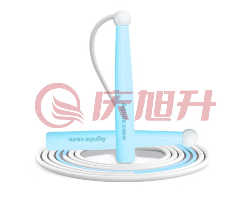 安格耐特FT100_2.4m分段式PVC跳绳(无计数)(娱乐锻炼)(蓝) (根) SKU：QXS12414