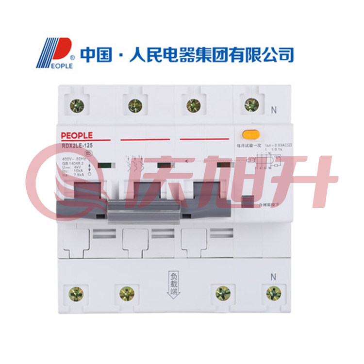 人民电器 RDX2LE-3P100A4L 拼装 漏电断路器 SKU：QXS12844