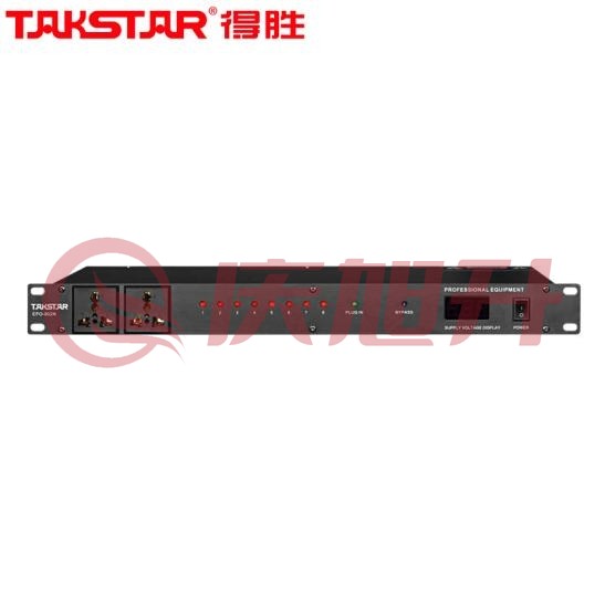 得胜(TAKSTAR)EPO-802N电源时序器8路控制使用方便 会议室舞台演出 IT.1384TJRRSFYJD2023030210002710 SKU：QXS13109