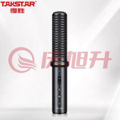 得胜(TAKSTAR)PH200全民K歌麦克风定制版 手机话筒K歌神器声卡套装直播电容话筒抖音电脑唱歌录音 黑色 	TJRRSFYJD2023030116105814 SKU：QXS13126