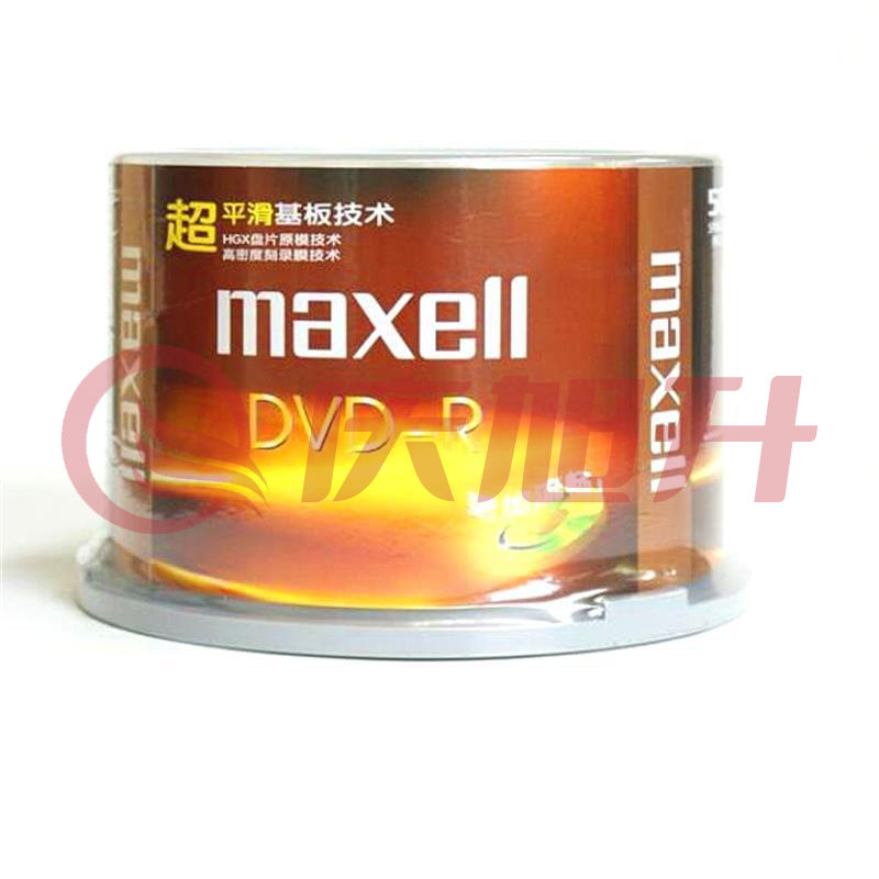 麦克赛尔   DVD-R 麦克赛尔 4.7G/16X(50片筒装) 黑色 一次性刻录光盘TJRRSFYJD202302212008245 SKU：QXS13475