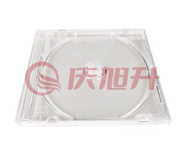 光盘盒 DVD半圆CD盒子CD壳光碟盒  透明加厚 可加封面 SKU：QXS13271