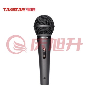 得胜(TAKSTAR)PRO-38 有线动圈麦克风 家用KTV舞台专用K歌yy话筒旅游大巴麦克会议 黑色TJRRSFYJD202303011605082 SKU：QXS13118