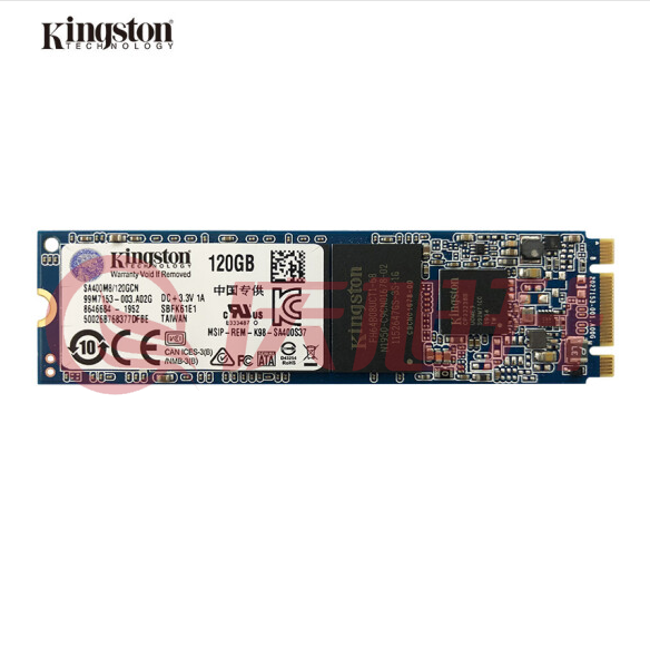 金士顿 120GB SSD固态硬盘 M.2接口(SATA总线) A400系列 SA400M8/120GCN SKU：QXS13758