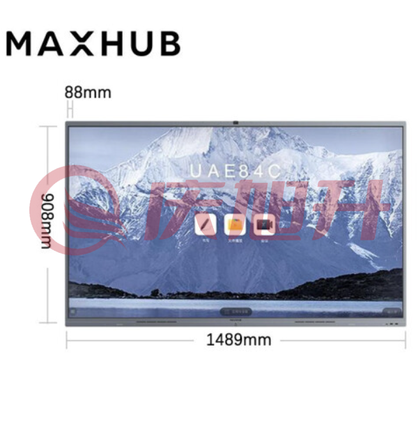 MAXHUB会议平板经典65英寸 视频会议平板一体机教学电视电子白板 商用显示投影企业智慧屏(CF65MA+MT61A i5)  单位：台 SKU：QXS13355